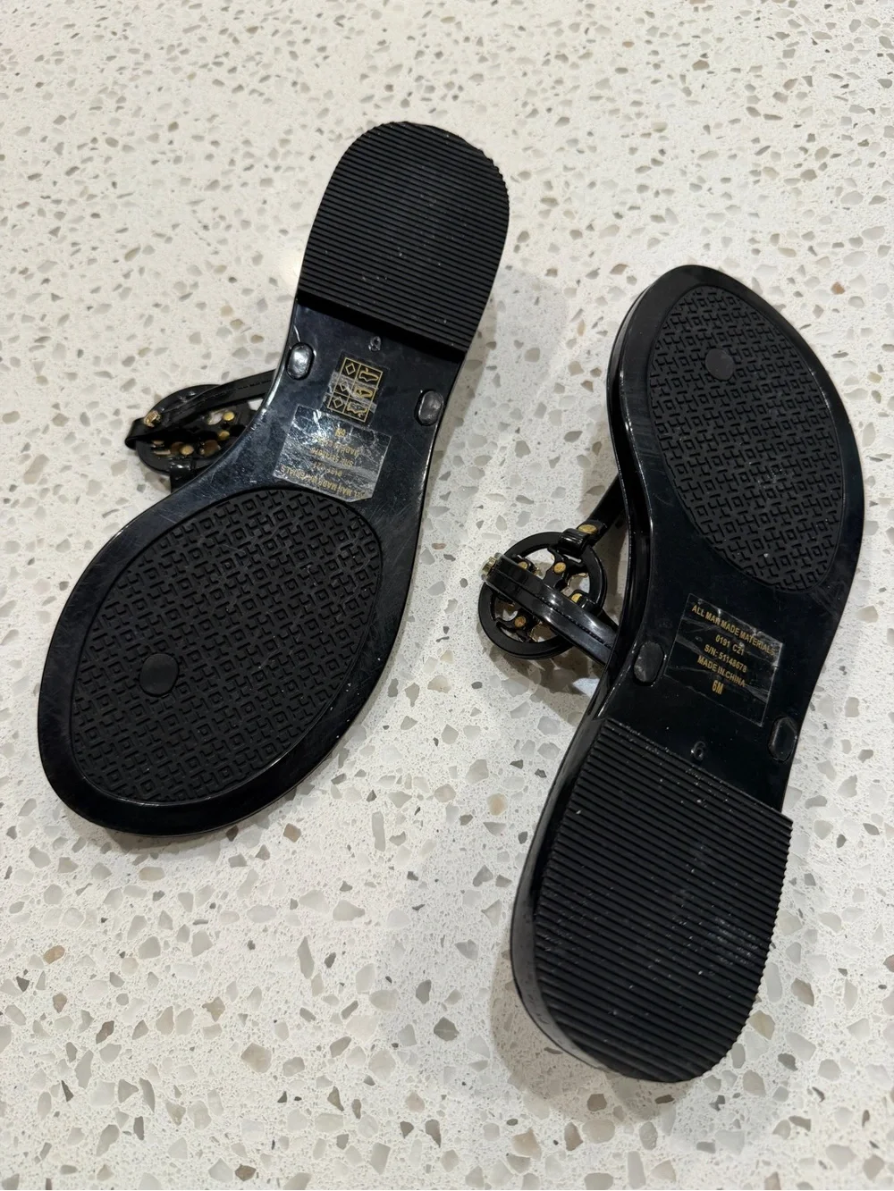 Tory Burch glossy jelly